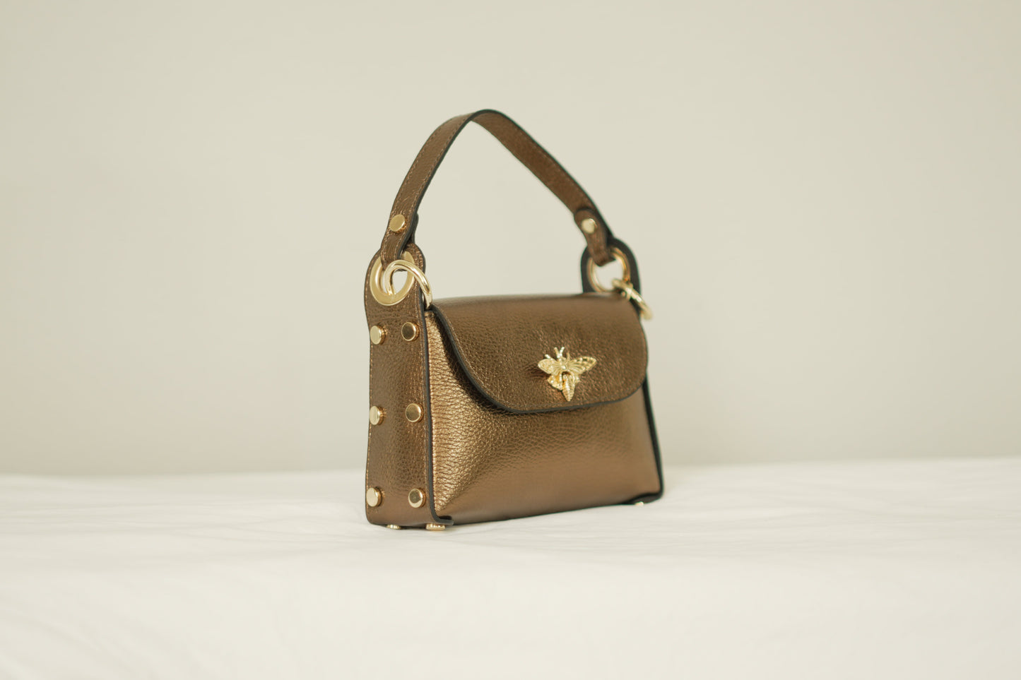 Italian Leather Mini Handbag