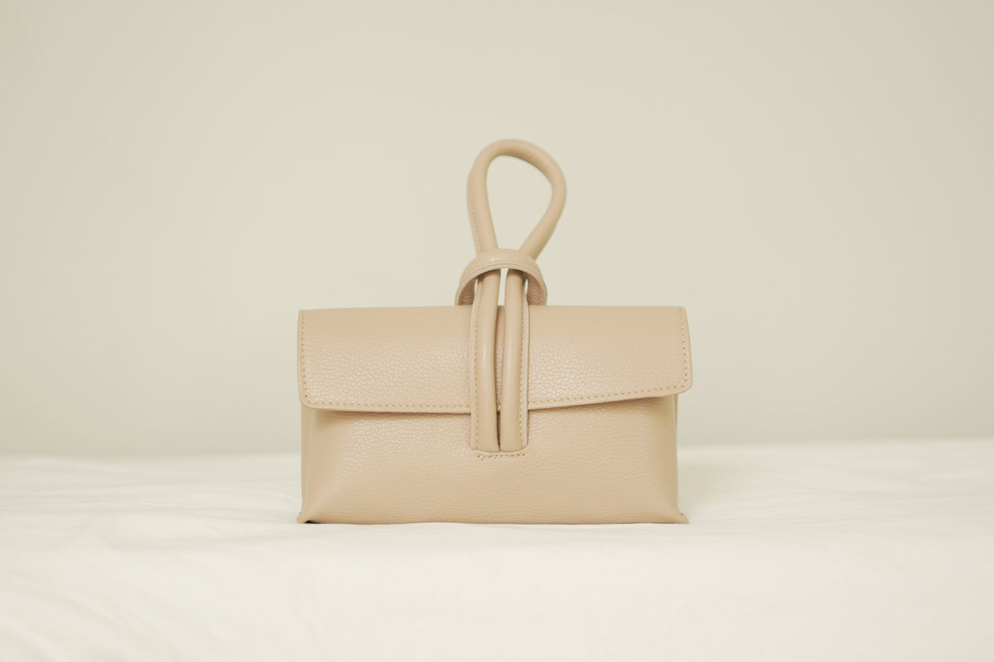 Italian Leather Wrislet Bag