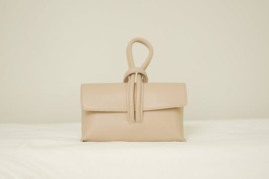 Italian Leather Wrislet Bag