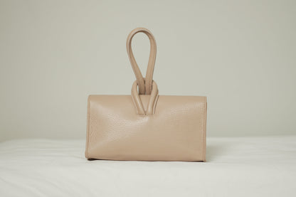 Italian Leather Wrislet Bag