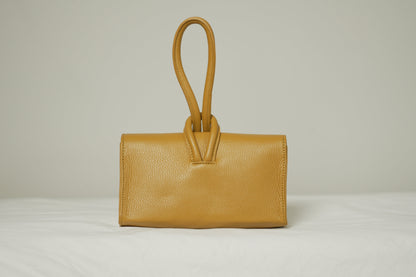 Italian Leather Wristlet Bag